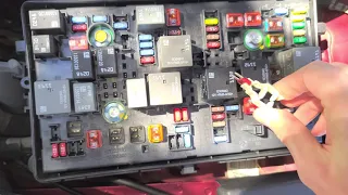 2012 Chevy Cruze Power Window Fuses 