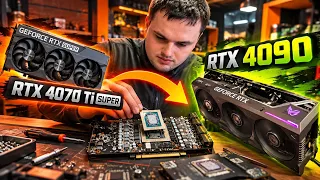 Как сделать RTX4090 из RTX4070TI SUPER?!