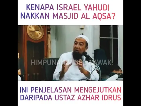 Download MP3 PENJELASAN MENGEJUTKAN: Kenapa Israel, Nakkan Masjid Al-Aqsa🇵🇸  ||USTAZ AZHAR IDRUS