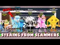 Stealing CRAZY Secrets From Scammers In Steal A Brainrot 🔥 #3
