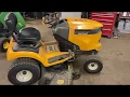 How to Remove Mower Deck Cub Cadet XT1