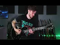 Trivium - Pull Harder On The Strings Of You Martyr (Guitar Cover + All Solos / One Take)