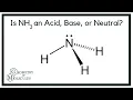 Is NH3 Ammonia an Acid Base or Neutral