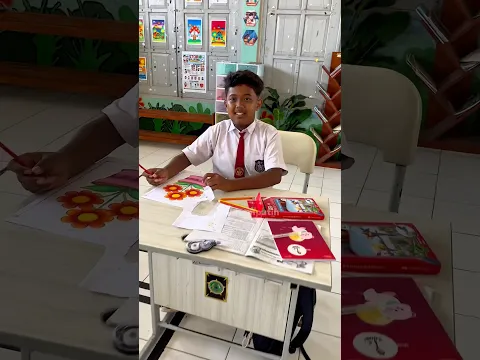 Siswa ini ditinggal pulang satu kelas #shorts