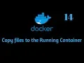 Docker - Copy files from Container to hostfile