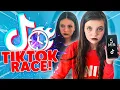 Download Lagu DE TIKTOK RACE #2 | WIE IS DE SNELSTE TIKTOKKER? - Bibi