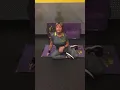 Core workout w Heidi Lee Morgan DeBartolomeis pro wrestler