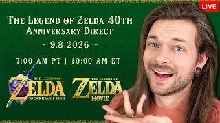 The HUGE Zelda 40th Anniversary Nintendo Direct is HERE!