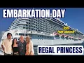 BOARDING the Regal Princess Port of Galveston Parking