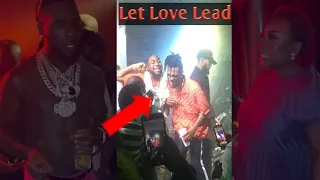 davido and burnaboy hug reconcile burnaboy celebrate one month after releasing album