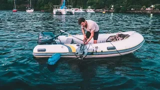 IT’S OUR FIRST TIME – How To Bow and Stern Anchor || Sailing French Polynesia