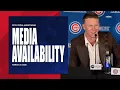 PCA EMOTIONAL after signing 6-year contract extension I Cubs Locker Room Sound 2026