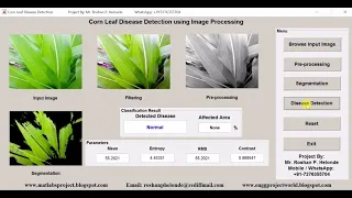 Corn Leaf Disease Detection Using Matlab Project Source Code
