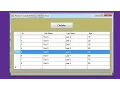 C - How To Delete Selected DataGridView Row Using C With Source Code