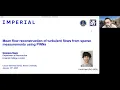 Time-averaged reconstruction of turbulent flows with PINNs || Jan 10, 2025