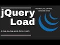 load function in jquery How load method works in jquery How to use load function in jquery