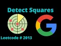 DETECT SQUARES LEETCODE 2013 PYTHON SOLUTION