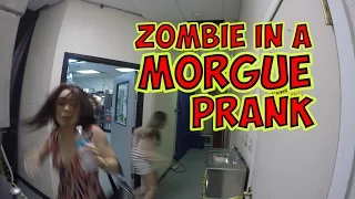 Download ZOMBIE IN A MORGUE PRANK | FIGHT OF THE LIVING DEAD MP3