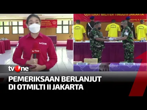 Penyerahan Berkas Perkara Kasus Oknum TNI Tabrak Dua Sejoli