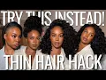 This Half Wig Hack Saved My Thin Hair for Beginners ft RPGHAIR