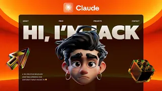 Claude Code NOW builds 3D Animated Websites on Autopilot
