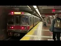 MBTA Red Line 1993-1994 Bombardier Series 3 Train 01800 at South Station Ashmont Bound