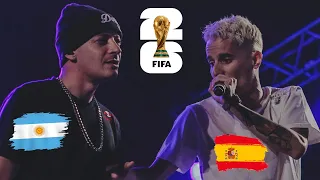 ESPAÑA 🇪🇸 vs ARGENTINA 🇦🇷 en Batallas de Rap!
