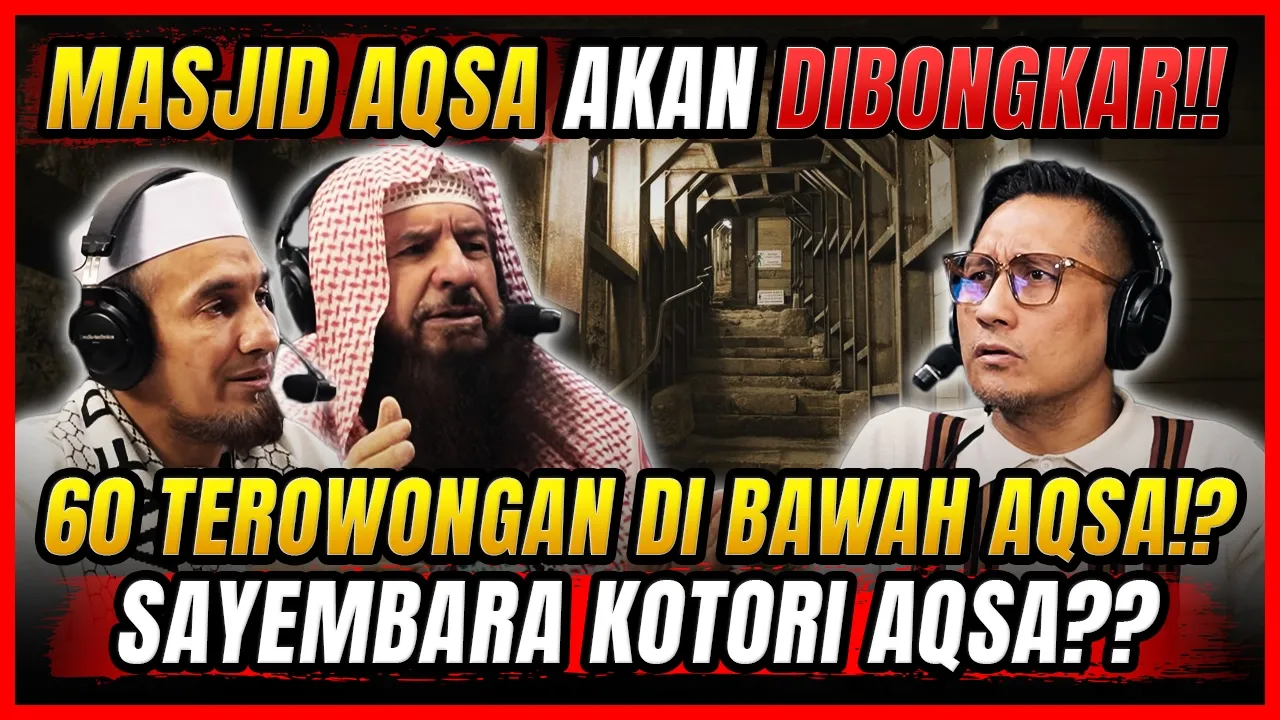 Masjid Al-Aqsa Mau DIBONGKAR & Diganti KuiI Ini?!  - Syeikh Muraweh Mousa Nassar & K.H. Shobri Lubis