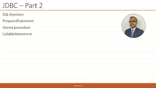 Jdbc 2 - PreparedStatement and CallableStatement