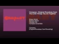 Company - Original Broadway Cast: The Little Things You Do Together