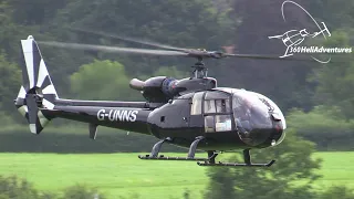 Aérospatiale SA341B Gazelle helicopter at Redhill Aerodrome, UK
