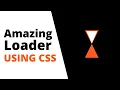 Animated Loader Using CSS CSS Triangle Loader CSS Animation