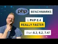 PHP 8 4 vs 8 3 vs 8 2 Performance Does every upgrade get faster