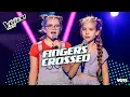 Download Lagu Nina \u0026 Fien - 'Fingers Crossed' | Blind Auditions | The Voice Kids | VTM