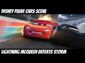 Download Lagu Lightning McQueen defeats Jackson storm | Disney Pixar cars 3 | animation