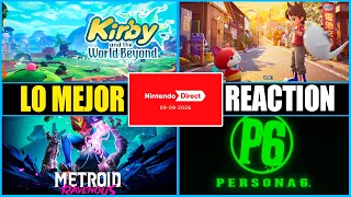 Los MEJORES ANUNCIOS - Nintendo Direct Septiembre 2026 (Resumen) Reaction Metroid Ravenous Switch 2