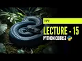 Tuple in Python Indexing and Slicing in Tuple Lecture - 15 Python Course In Hindi