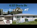 Spacious home For Sale in Great Falls MT