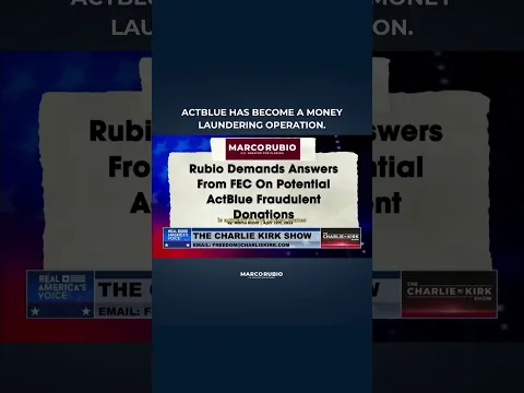 ActBlue has become a money laundering operation