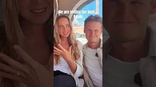 We’ve got news🫣 #sailboat #vlog #boatlife #sailing