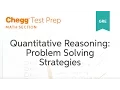 GRE Prep - GRE Quantitative Reasoning Problem Solving Strategies