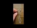 Cremation Urn Necklace Ashes Stainless Steel Cylindrical Memorial Keepsake Jewelry