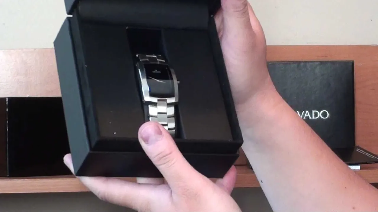 An #Unboxing and #Review of the #Movado #Museum #Classic #BlackDial #Wristwatch with black #leather . 