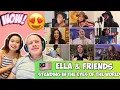 Lagu ELLA \u0026 FRIENDS - STANDING IN THE EYES OF THE WORLD | REACTION!🇲🇾😍