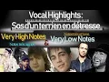 Lagu Notes très aiguës et très graves \