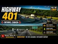 Highway 401 Drive Ontario Canada Scenic Highway Traffic Views grewal - clicks 24
