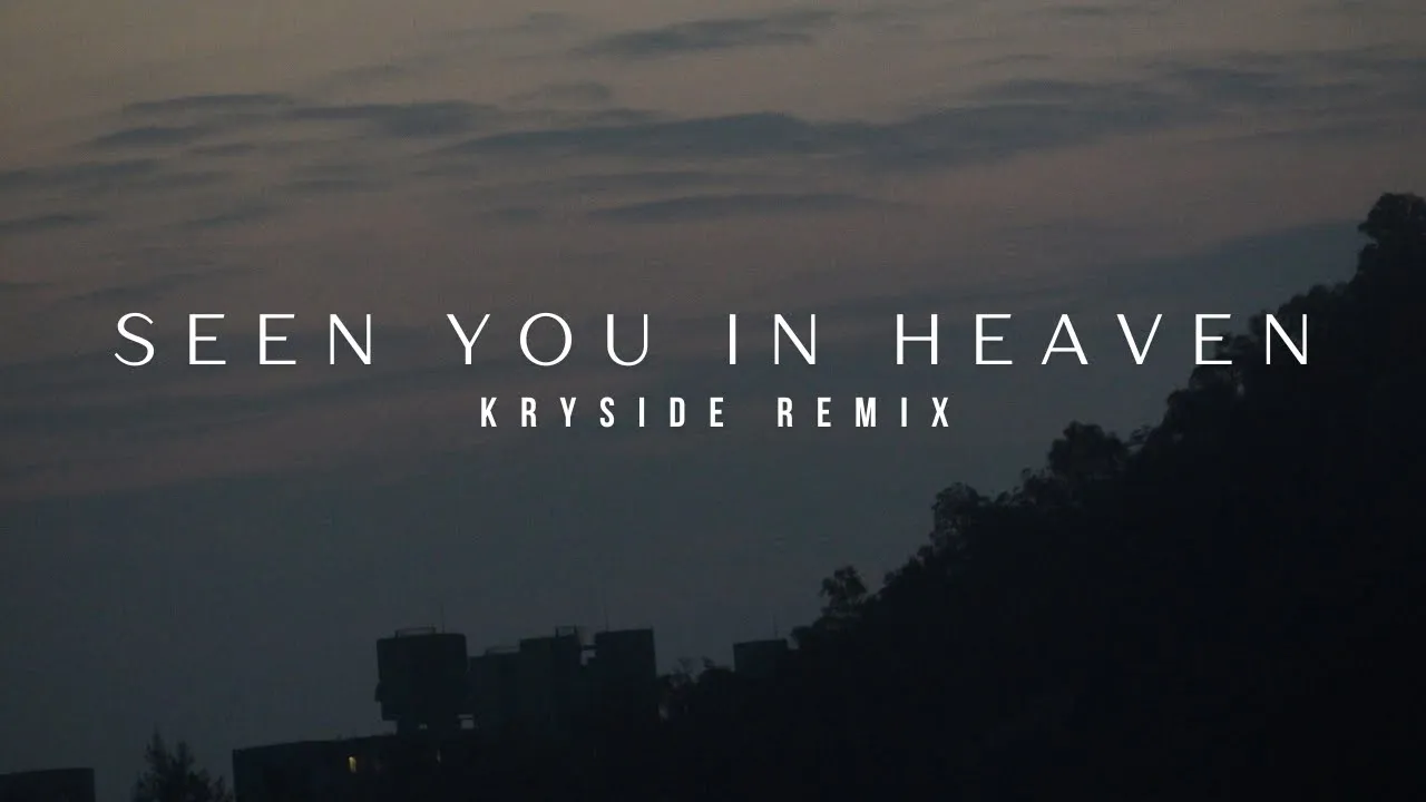 Jonas Flores & Philip Matta - Seen you in heaven (Kryside remix) (Lyrics video)