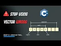 99 of C Developers Misuse std vector You Probably Do Too