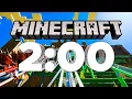 2 Minute Timer Roller Coaster MINECRAFT