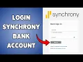 How To Login Synchrony Bank Account 2025 Sign In To Synchrony Savings Credit Accounts